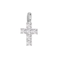 Collier Brosway Femme FANCY INFINITE WHITE in Argent Cubic Zirconia FIW119